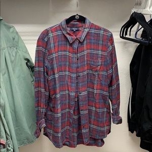 Madewell boy shirt flannel